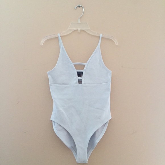 Topshop Tops - TOPSHOP NWT Ribbed Bodysuit